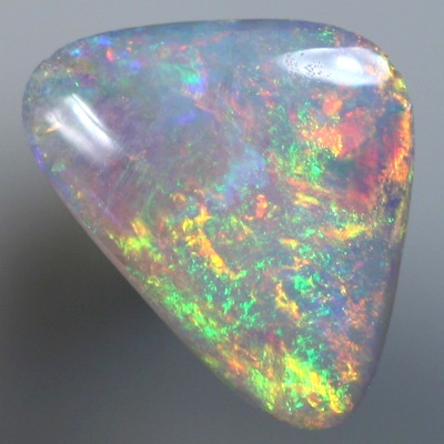 SOLID SEMI BLACK OPAL Crispy colours, red, orange, yellow and green